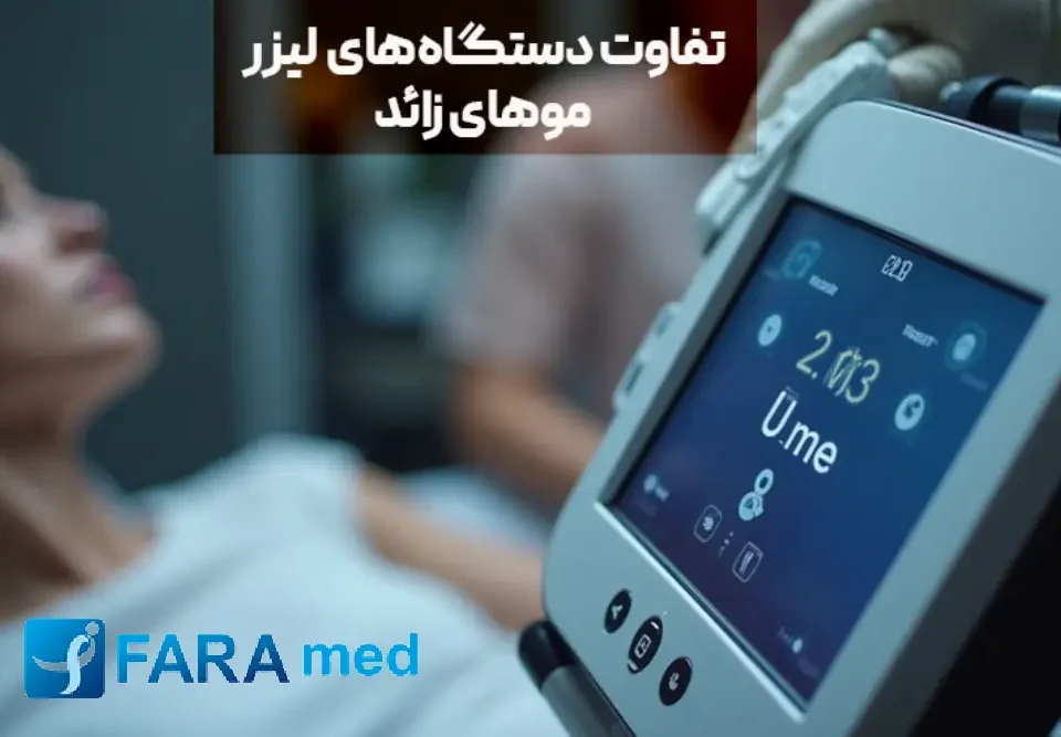 بررسی انواع دستگاه‌ لیزر موهای زائد