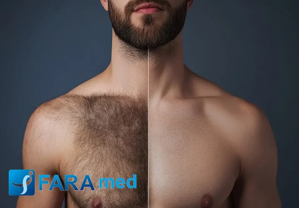 لیزر موهای زائد برای آقایان