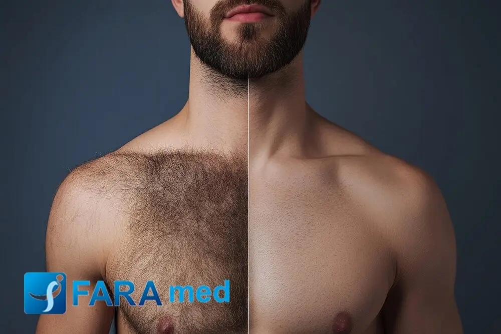 لیزر موهای زائد برای آقایان