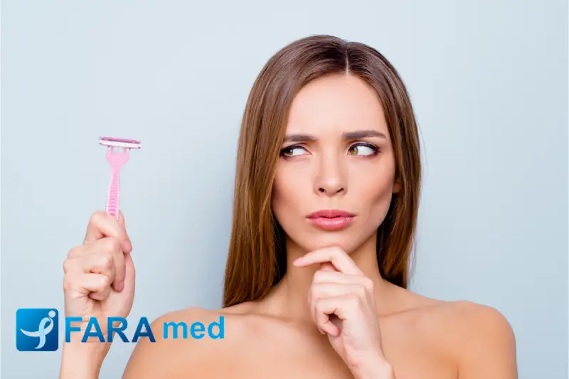 چند روز بعد از لیزر شیو کنیم؟