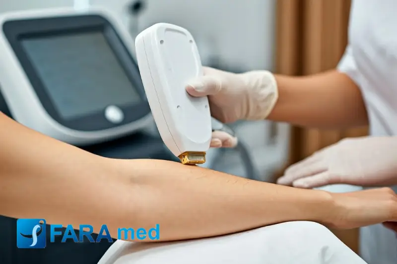 لیزر موهای زائد پوست را روشن می‌کند