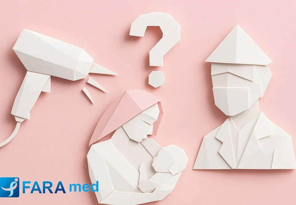 لیزر موهای زائد در دوران شیردهی