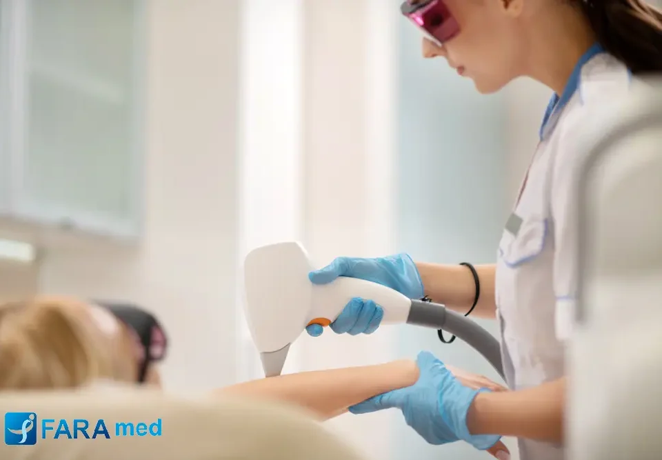 تفاوت لیزر تماسی و غیرتماسی